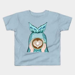 Mermaid Mocha Kids T-Shirt